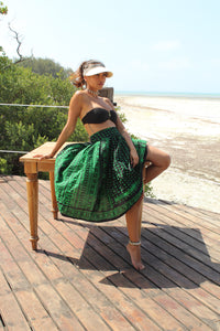 African Emerald Skirt