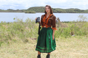 African Emerald Skirt